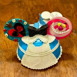 Disney Parks Alice in Wonderland Ears Ornament